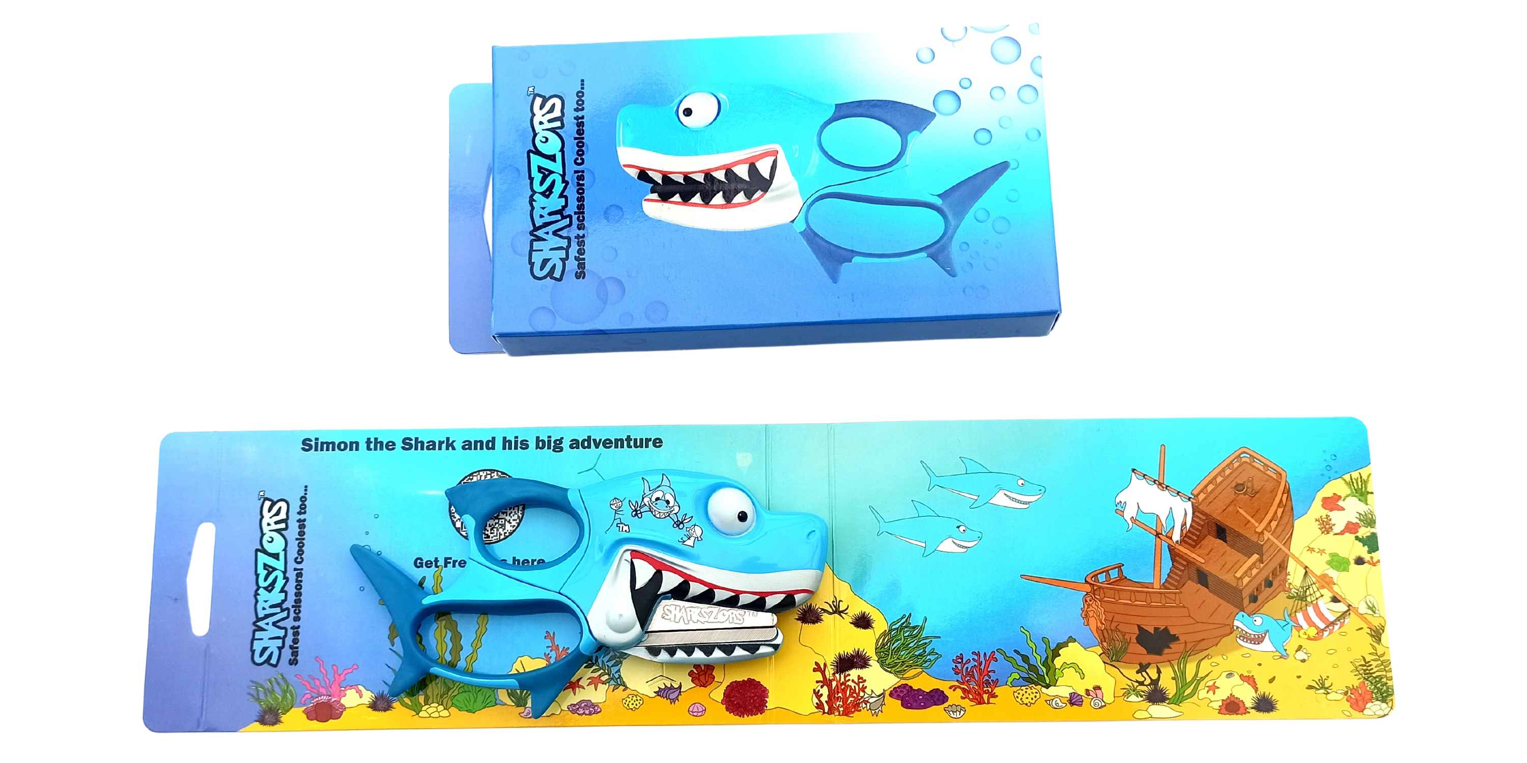 Simon The Shark + How Simon The Shark Found Friends (paperback picture book)