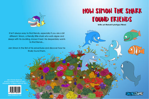 Simon The Shark + How Simon The Shark Found Friends (paperback picture book)